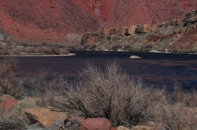 The Colorado River at Paria Riffle